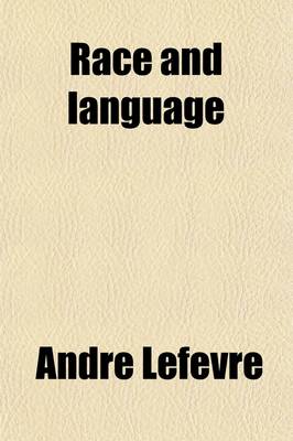 Book cover for Race and Language