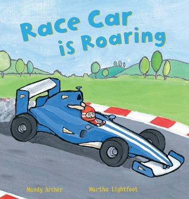 Book cover for Race Car Is Roaring