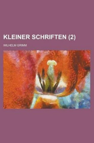 Cover of Kleiner Schriften (2)