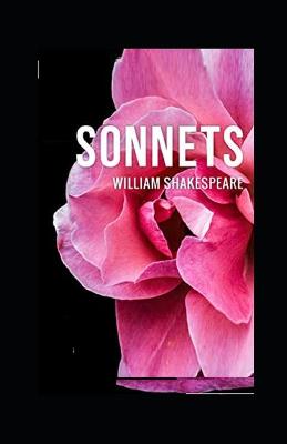 Book cover for Sonnets by William Shakespeare illustrated edition