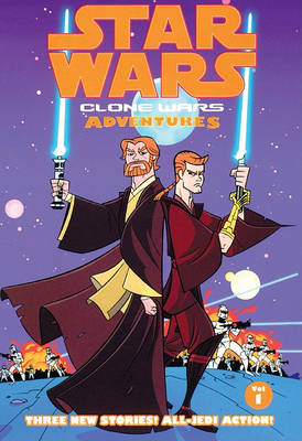 Book cover for Clone Wars Adventures 1
