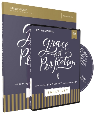 Book cover for Grace, Not Perfection Study Guide with DVD