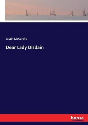 Book cover for Dear Lady Disdain