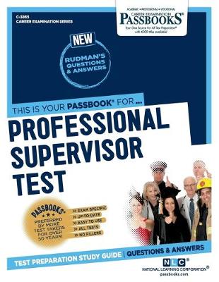 Book cover for Professional Supervisor Test (C-3865)