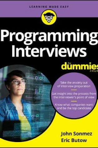 Cover of Programming Interviews For Dummies