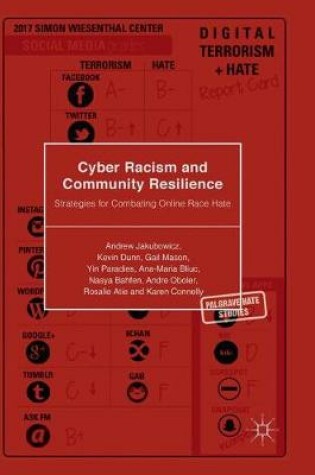 Cover of Cyber Racism and Community Resilience