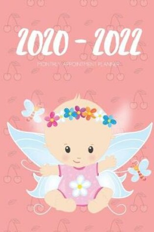 Cover of 2020-2022 Three 3 Year Planner Fairy Angel Monthly Calendar Gratitude Agenda Schedule Organizer