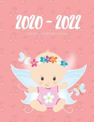 Book cover for 2020-2022 Three 3 Year Planner Fairy Angel Monthly Calendar Gratitude Agenda Schedule Organizer