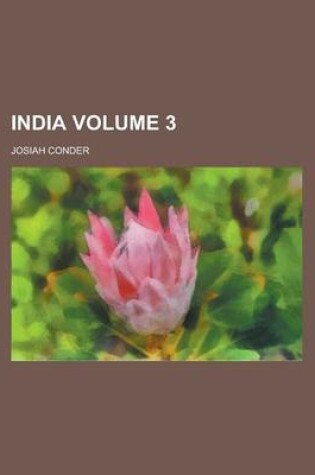 Cover of India Volume 3