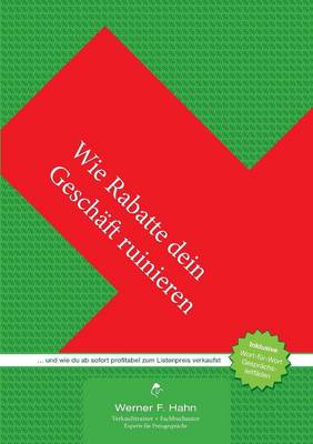 Book cover for Wie Rabatte dein Geschäft ruinieren