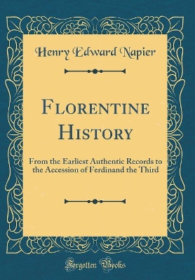 Book cover for Florentine History