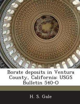 Book cover for Borate Deposits in Ventura County, California