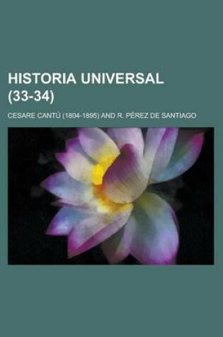 Cover of Historia Universal (33-34 )