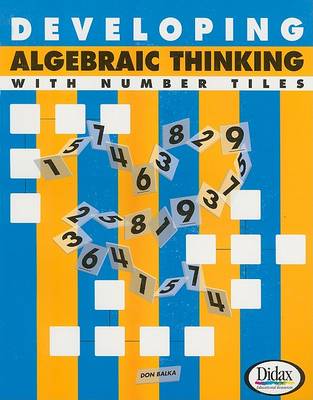 Book cover for Developing Algebraic Thinking