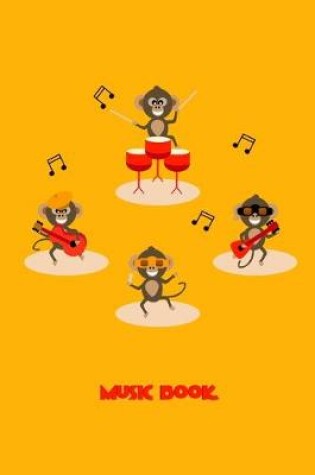 Cover of Cheerful Chimps Rock Band Stage Performance Music Book
