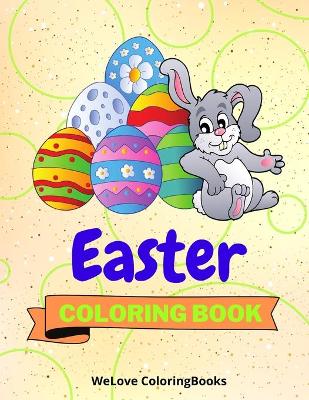 Book cover for Easter Coloring Book