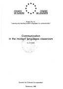 Cover of Communication in the Modern Languages Classroom