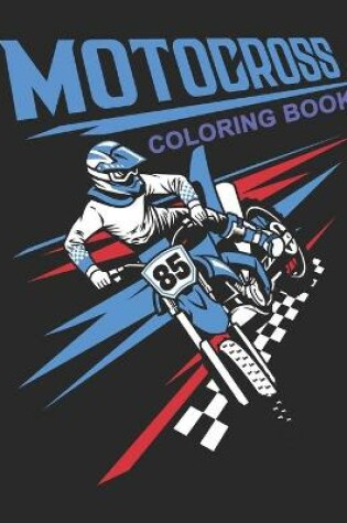 Cover of Motocross Coloring Book