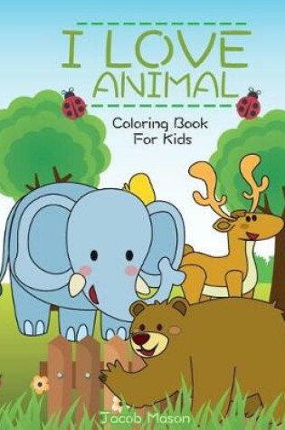 Cover of Animal Coloring Book for Kids