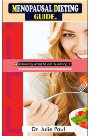 Cover of Menopausal Dieting Guide.