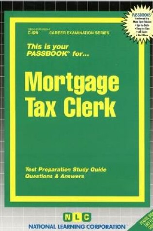 Cover of Mortgage Tax Clerk