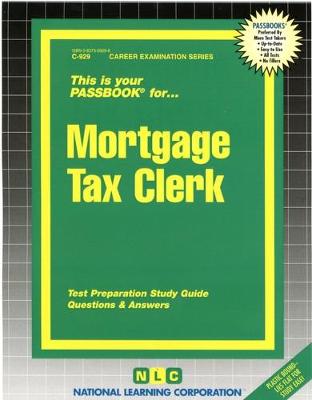 Book cover for Mortgage Tax Clerk