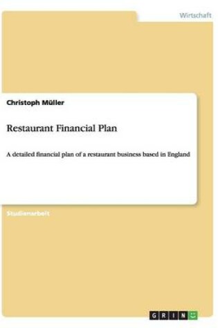 Cover of Restaurant Financial Plan