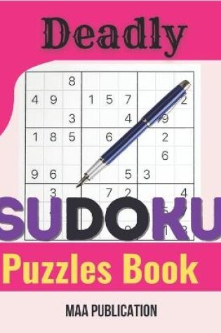 Cover of Deadly Sudoku Puzzles Book