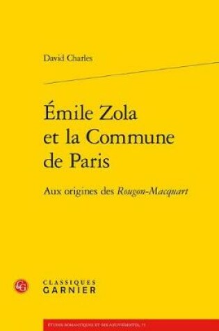 Cover of Emile Zola Et La Commune de Paris