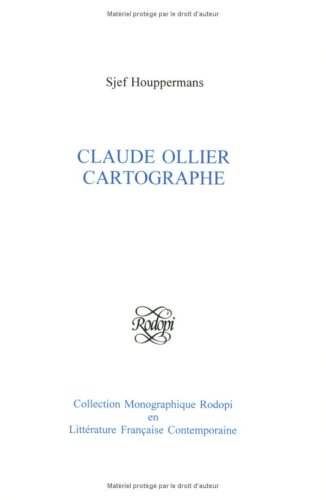 Book cover for Claude Ollier cartographe