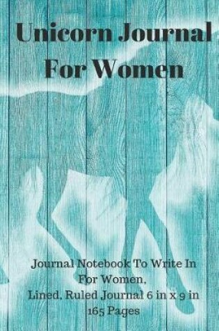 Cover of Unicorn Journal for Women