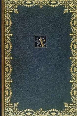 Cover of Golden Teal Monogram a 2018 Planner Diary
