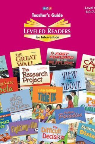 Cover of Kaleidoscope Leveled Readers for Intervention Teacher's Guide, Level G