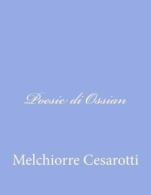 Book cover for Poesie di Ossian