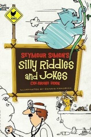 Cover of Seymour Simon's Silly Riddles and Jokes Coloring Book