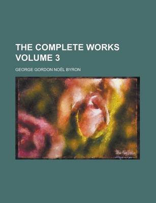 Book cover for The Complete Works Volume 3