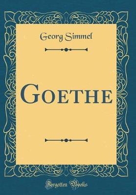 Book cover for Goethe (Classic Reprint)