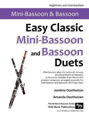 Book cover for Easy Classic Mini-Bassoon and Bassoon Duets