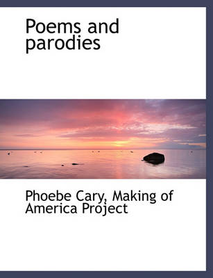 Book cover for Poems and Parodies