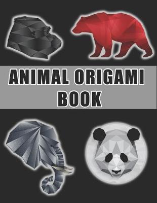 Book cover for Animal Origami Book