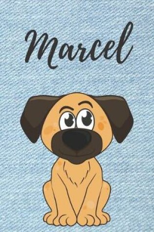 Cover of Marcel Hund-Malbuch / Notizbuch Tagebuch