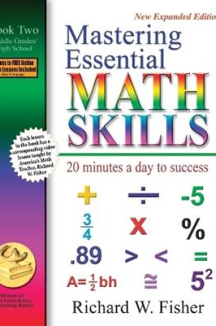 Cover of Mastering Essential Math Skills, Book Two, Middle Grades/High School