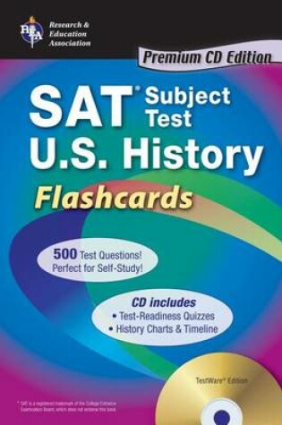 Cover of SAT Subject Test(tm) U.S. History Flashcards with CD