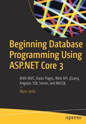 Book cover for Beginning Database Programming Using ASP.NET Core 3