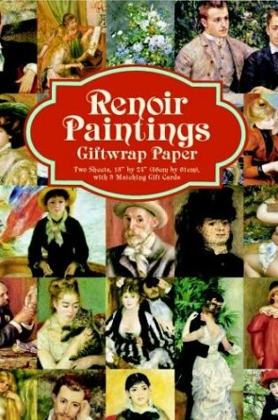 Cover of Renoir Paintings Giftwrap