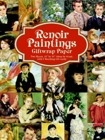 Book cover for Renoir Paintings Giftwrap