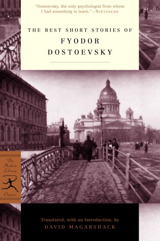 Cover of The Best Short Stories of Fyodor Dostoevsky
