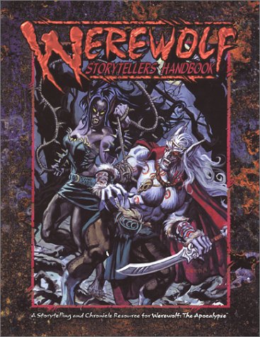 Book cover for Werewolf Storytellers Handbook