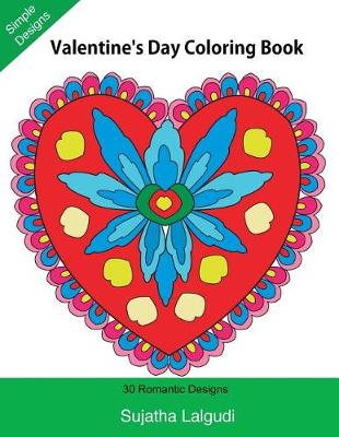 Book cover for Valentine's Day Coloring Book