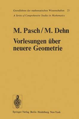 Cover of Vorlesungen Uber Die Neuere Geometrie